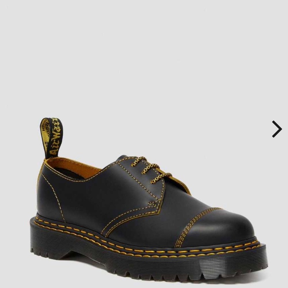RARE Dr. Martens 1461 Bex Smooth Leather Oxford Double Stitch Men's 6 Women's 7